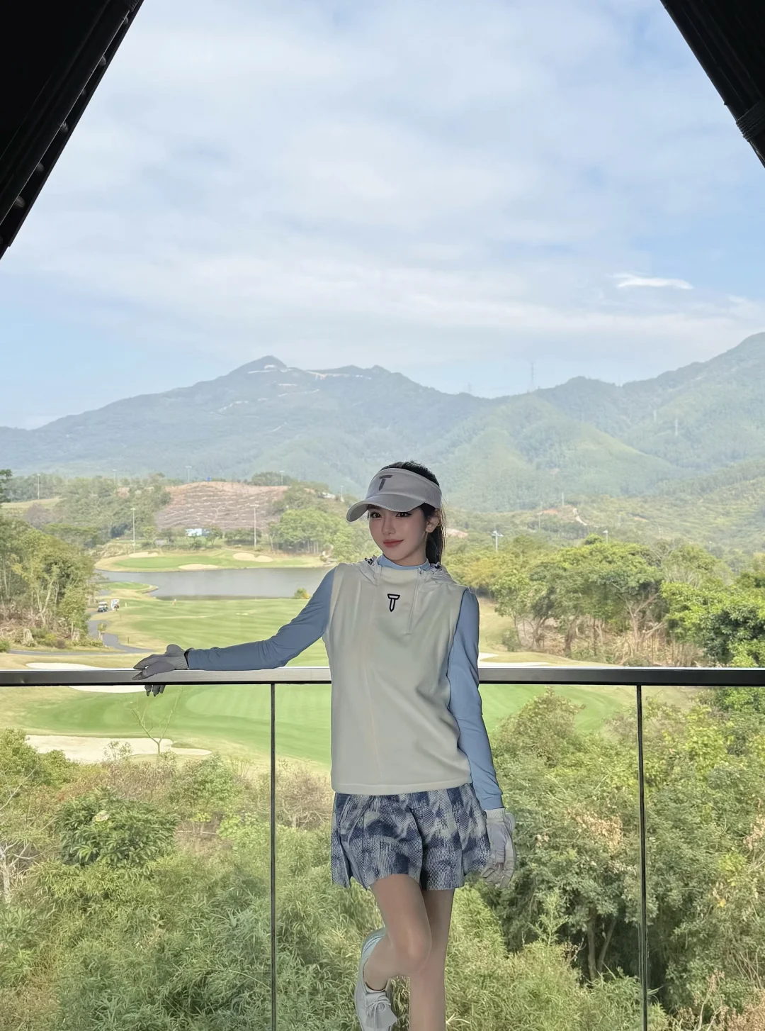 golf vibe⛳️🏌️‍♀️｜把天上的云穿身上了