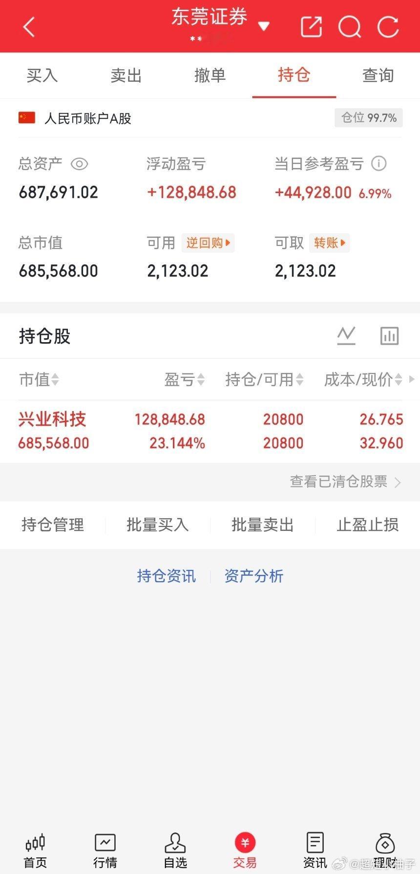 兄弟姐妹们，曼曼的实盘记录来了！50w年底冲翻10倍，是目标更是挑战！关注我，全