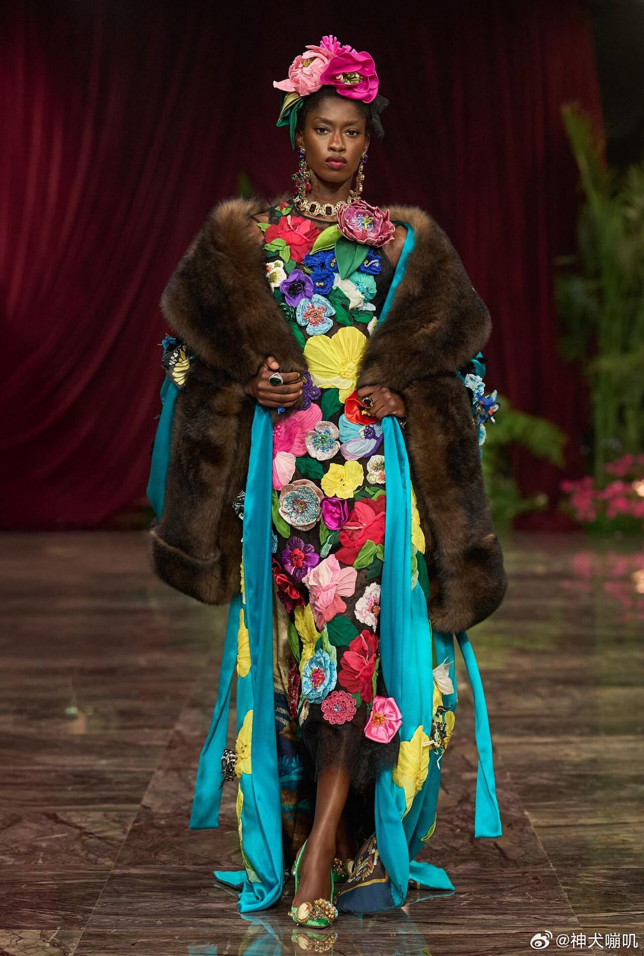 dolce&gabbanaAlta Moda 2026 鲜花 