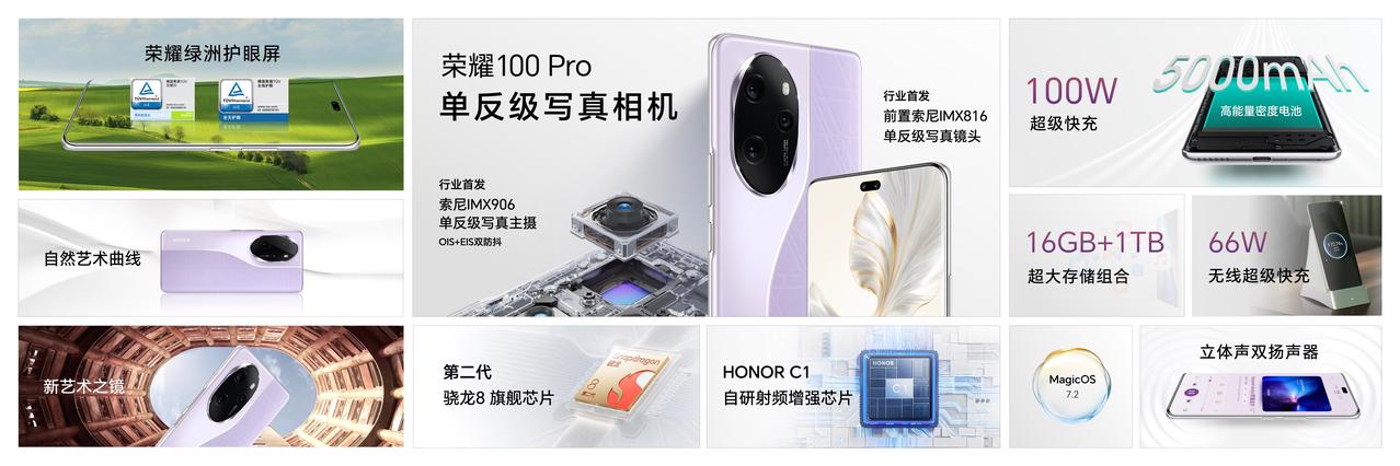 荣耀100
12+256GB  2499
16+256GB  2799
16+5
