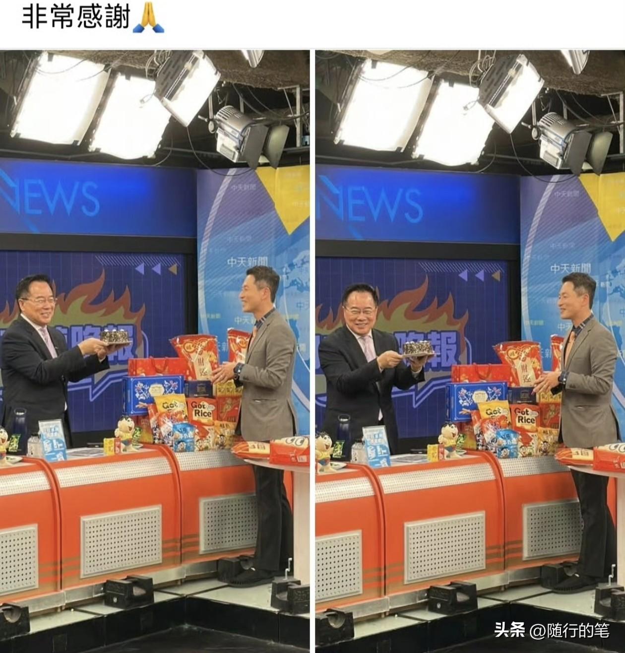 蔡正元进去服刑之前，最后在政论节目露面得到大家友好“送行”。

蔡正元这两天在参