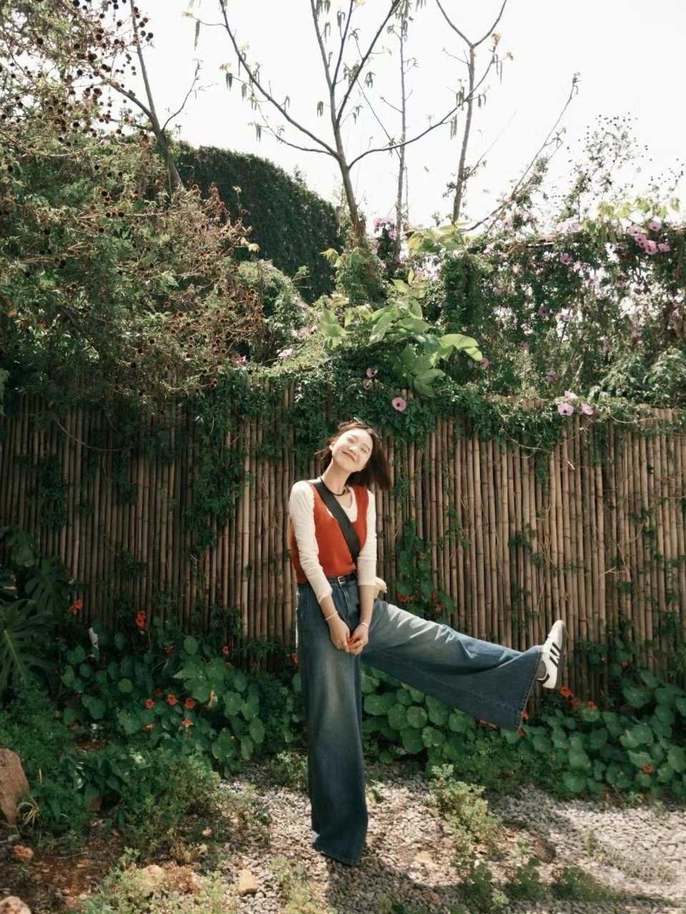 事实证明，只要搭得好看拍全身照就会很出片 