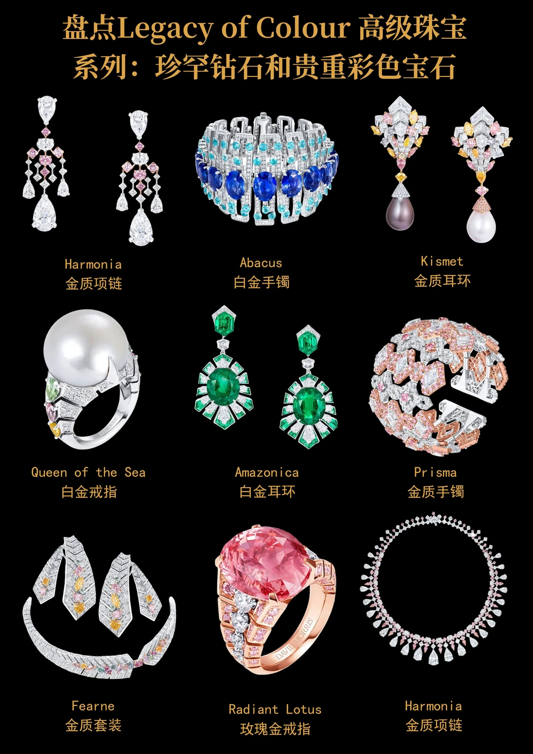 盘点Legacy of Color高级珠宝系列