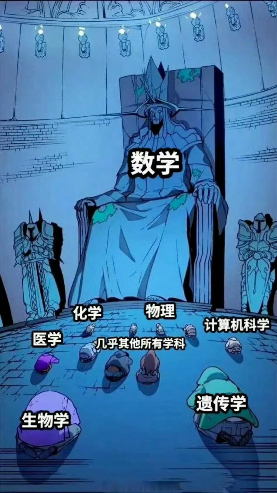 韦东奕课下主动向王虹请教问题数学是一切理科科学的基石，它一直默默在改变世界。 