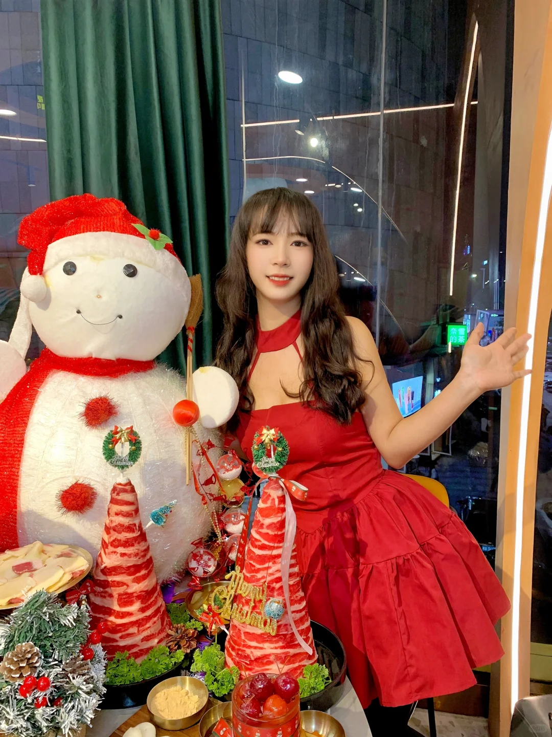 卧卧卧！圣诞节烤肉天花板在这里