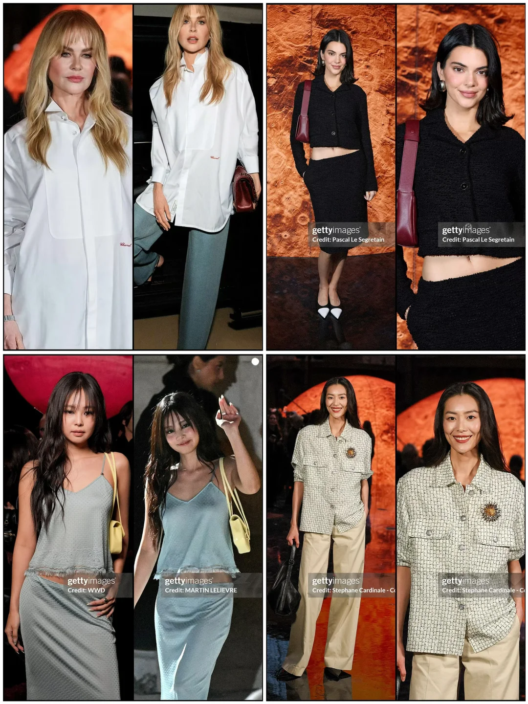 Jennie｜刘雯｜Kendall Jenner｜Nicole Kidman