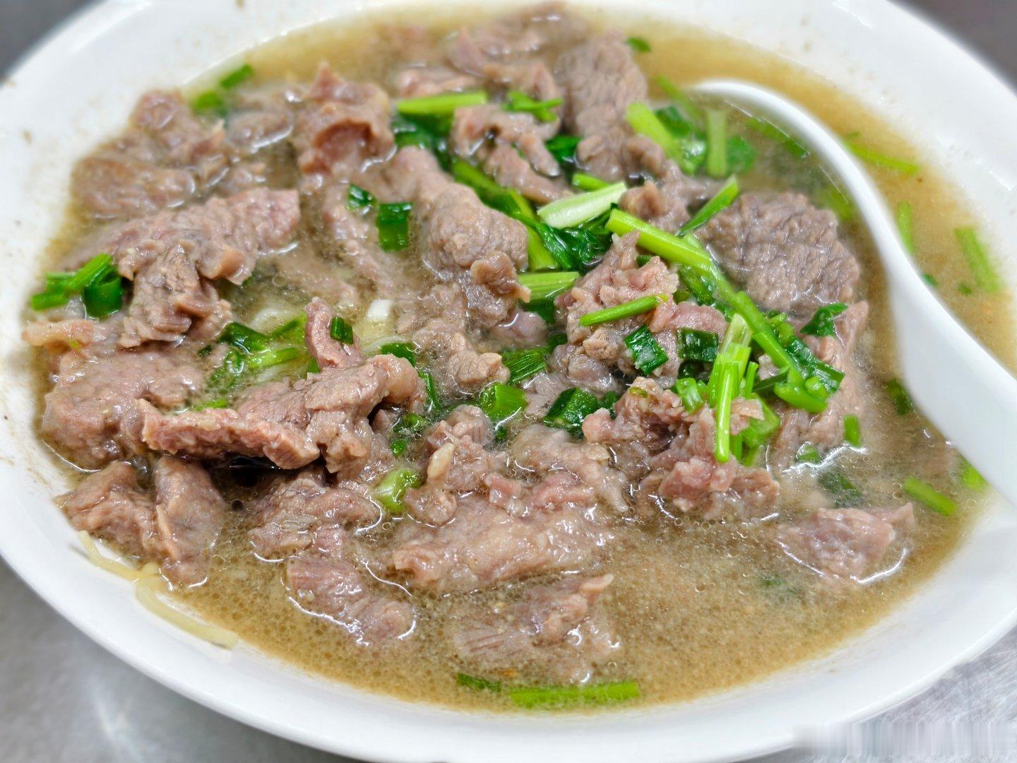 美食中山 立秋的第一碗牛肉面🍜，本来想吃碗粥解解暑，没想到7点多就售罄！ 