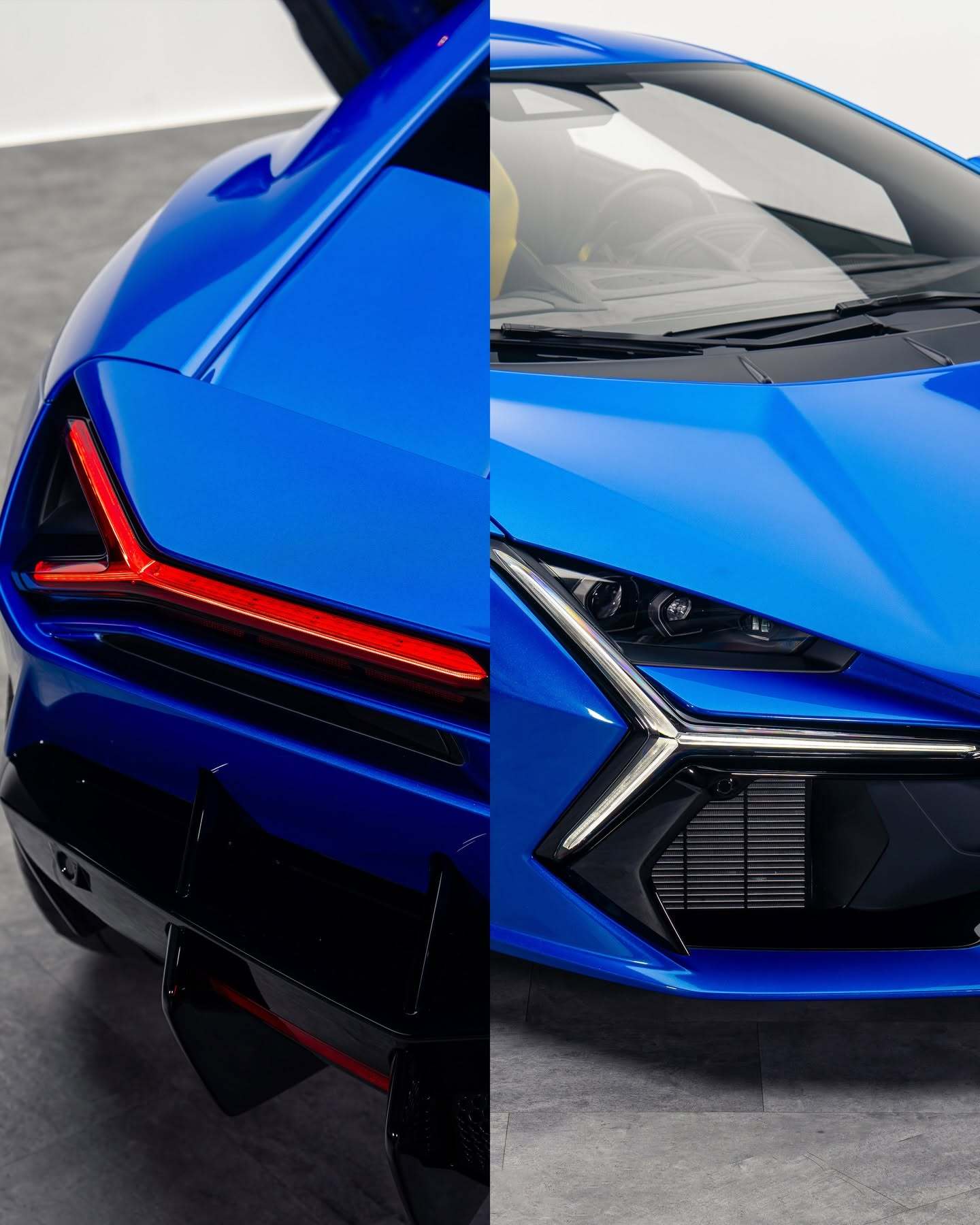 Lamborghini Revuelto 兰博基尼兰博基尼revuelto钴蓝黄