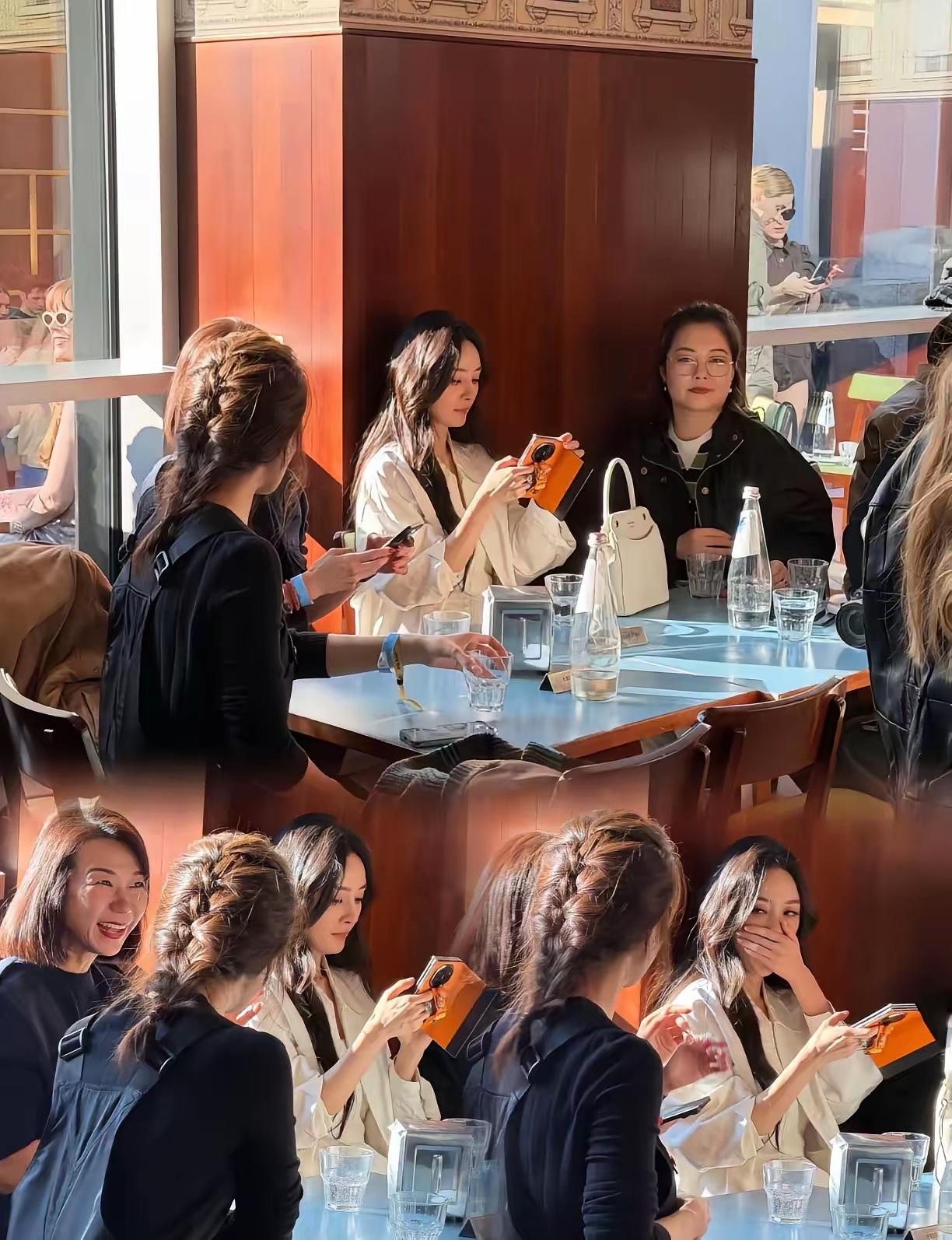 杨幂拿的手机是进口的还是国产的，非常漂亮