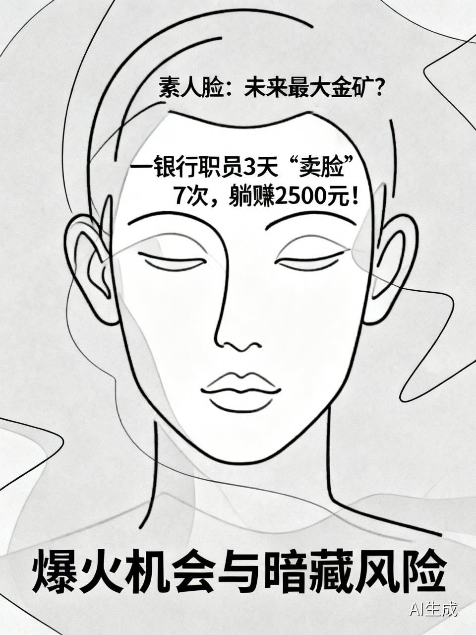 嘿，你敢信吗？有个银行职员短短3天“卖脸”7次，就跟躺着捡钱似的，轻轻松松赚了2