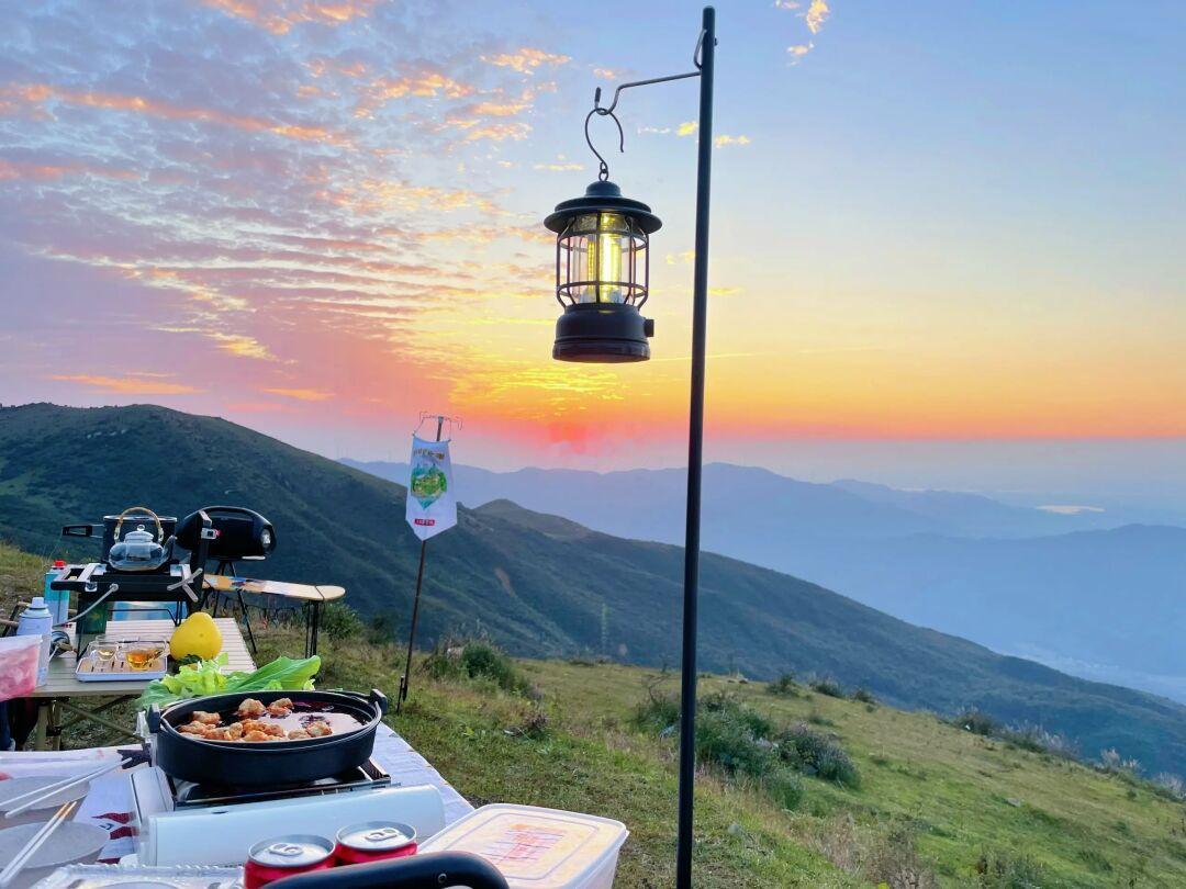 南昌露营｜日落星空秘密山顶露营
