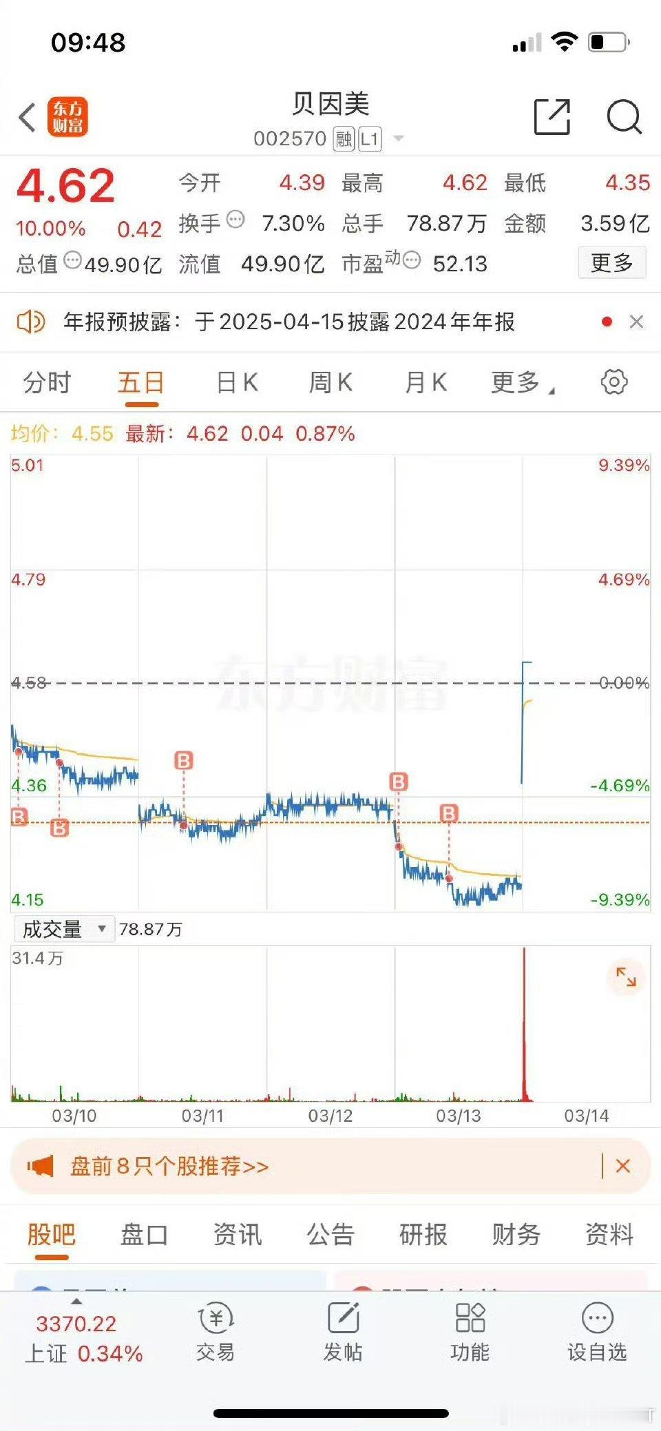315后贝因美连收三个涨停板贝因美品质好，我家孩子一直在使用，母婴用品一定要谨慎