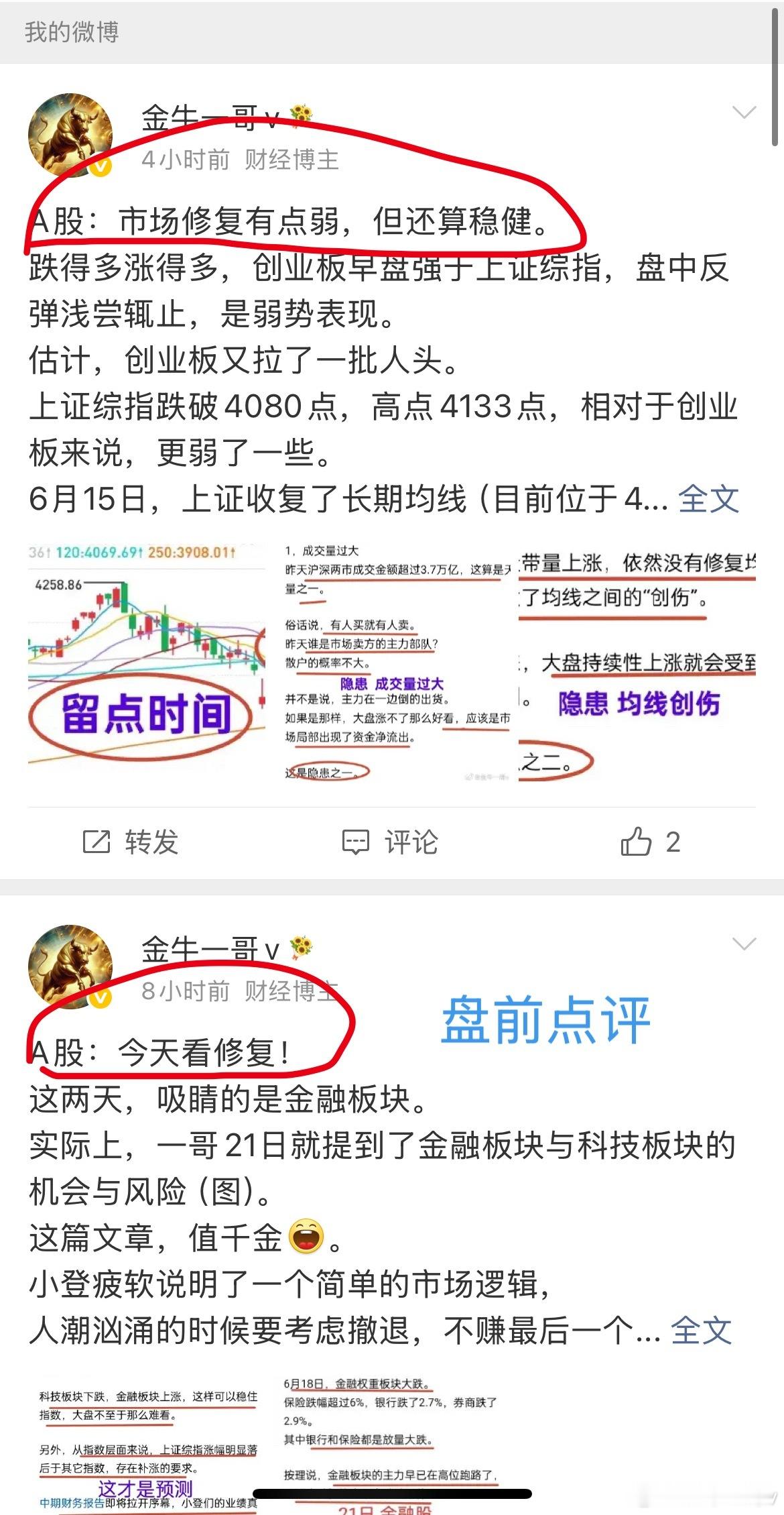 A股：大盘如期修复，有点弱，但守住了底线，渡过了一个小关，留下了希望。大盘最低4