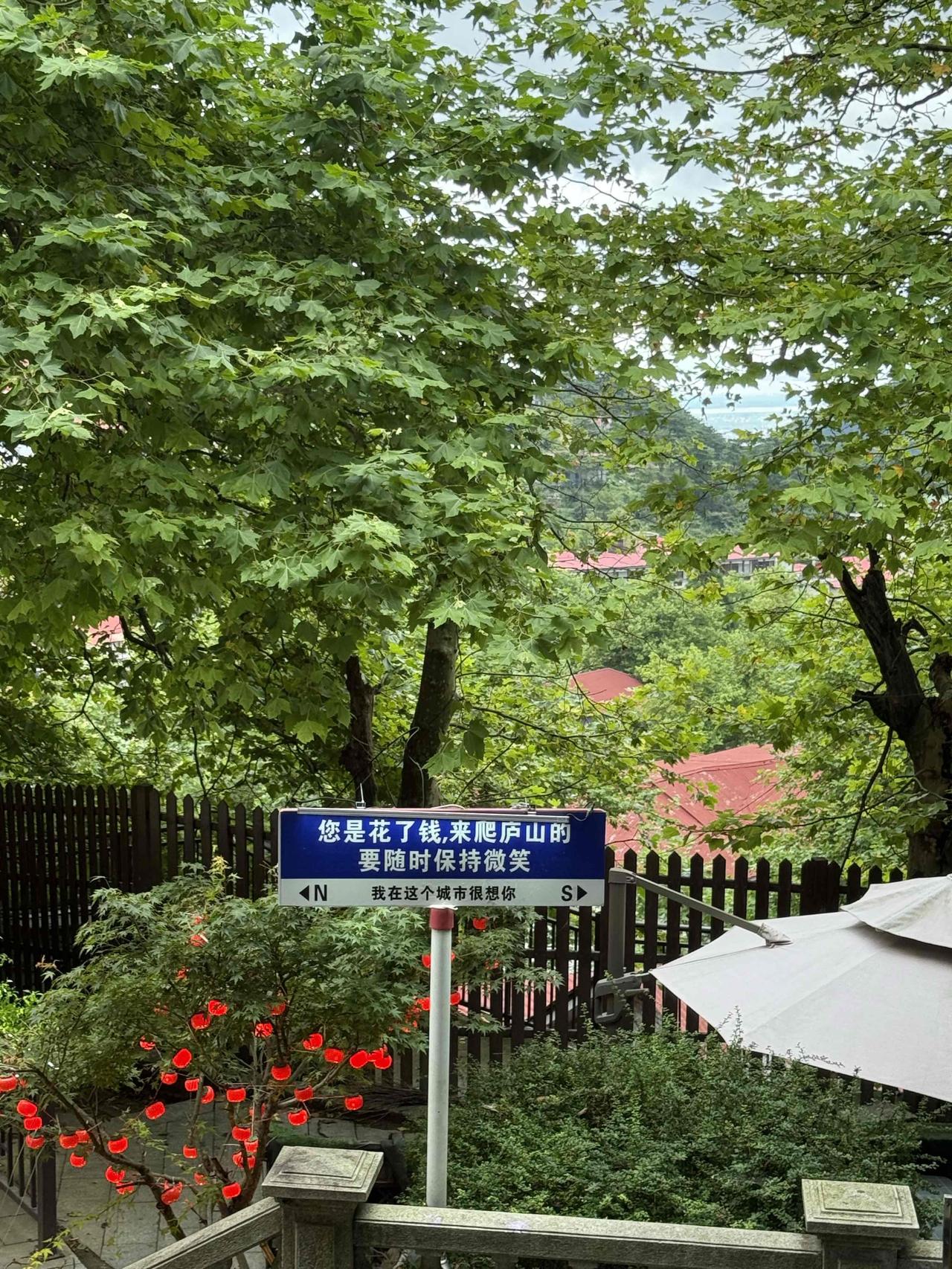 我已经两上庐山了，明年暑期还想再去。
庐山不光是避暑胜地，自然风景优美独特，人文