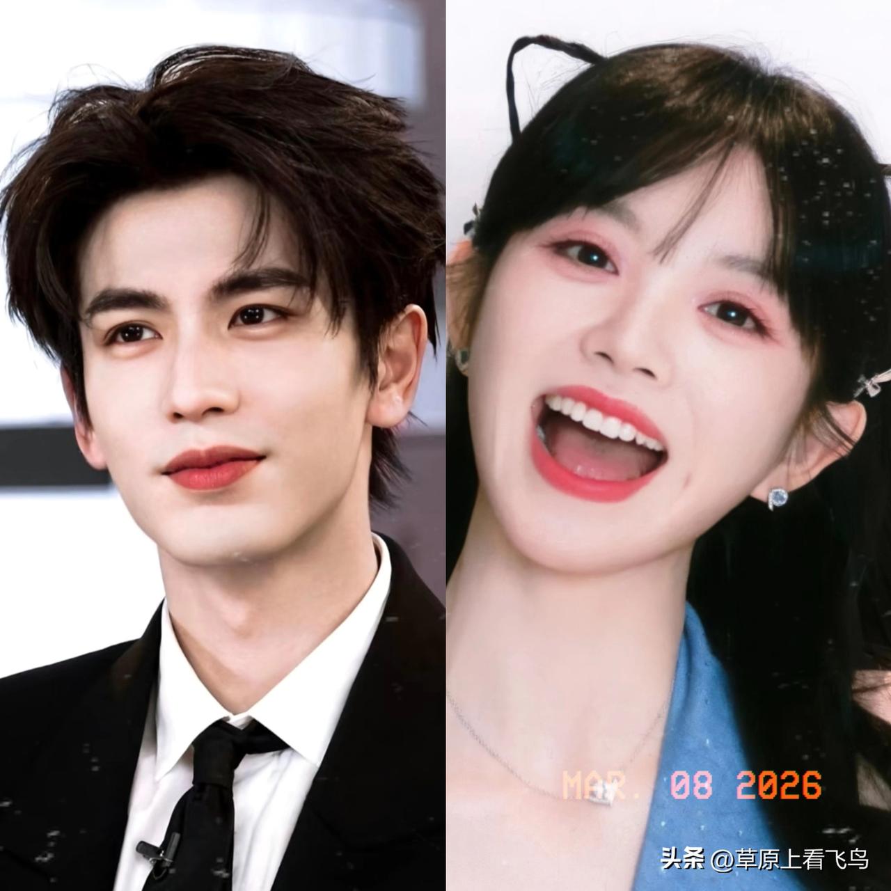 《逐玉》大火，
不是因为画面太美，
也不是因为剧情搞笑，而是因为张凌赫和田曦薇的