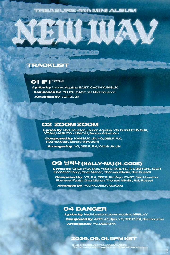 treasure预告TREASURE6月1日回归 TREASURETREASUR