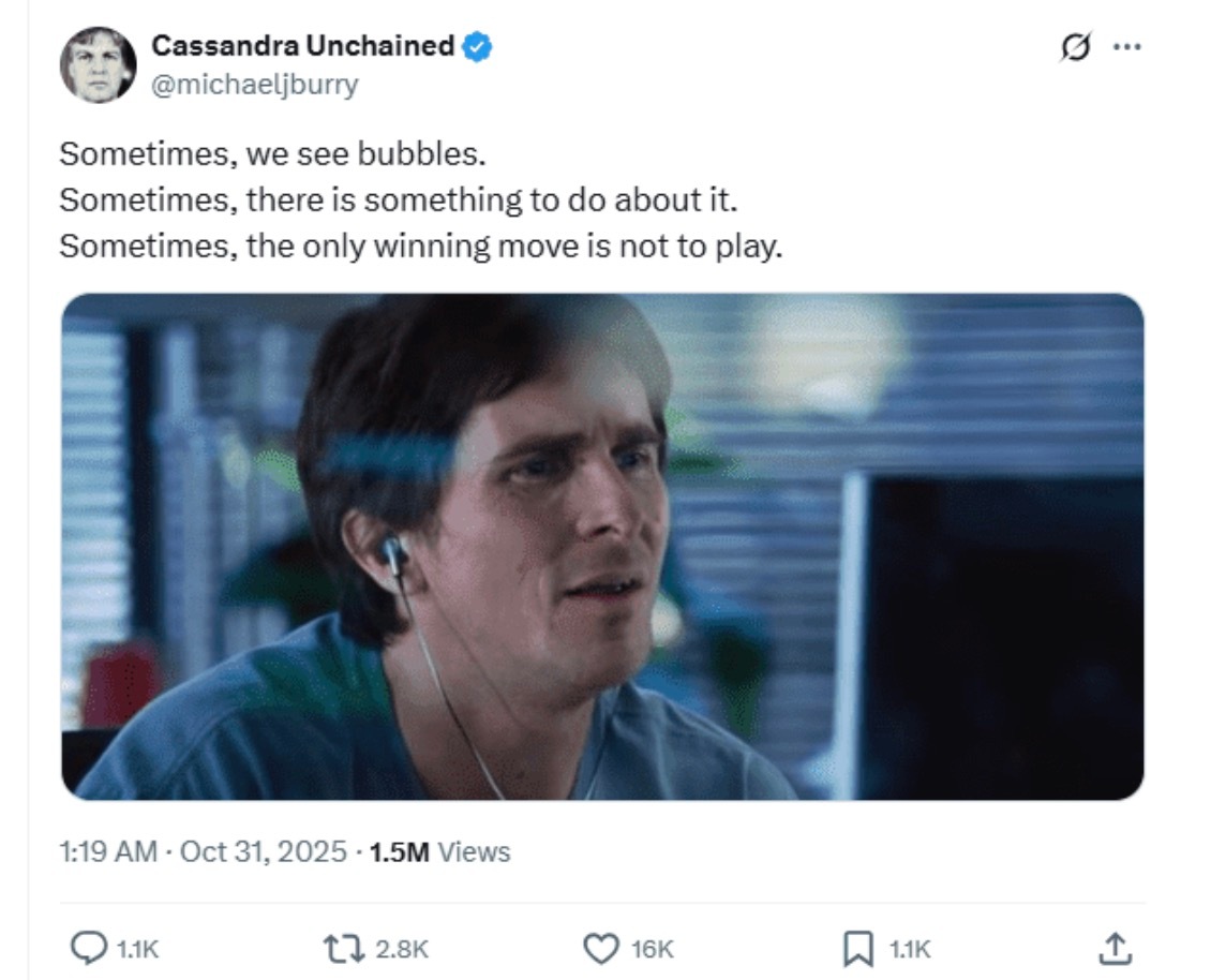 有什么事情不对劲！“大空头”注意到人工智能热出现了奇怪的问题 美股美股[超话] 