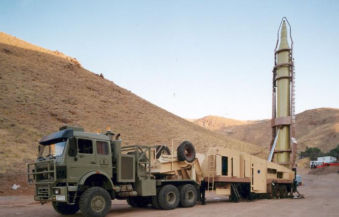 伊朗有点聪明，逐渐抛弃了固定式导弹发射井或者发射架，因为伊朗导弹一升空，美国就可