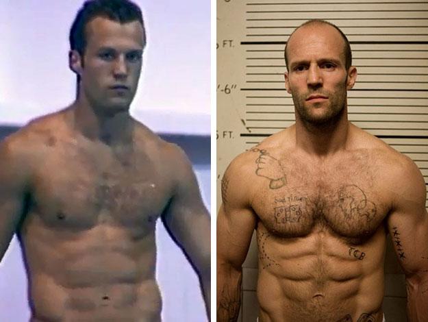 英国演员杰森.斯坦森，曾经是一名职业跳水运动员。

他在十四五岁时开始接触跳水，