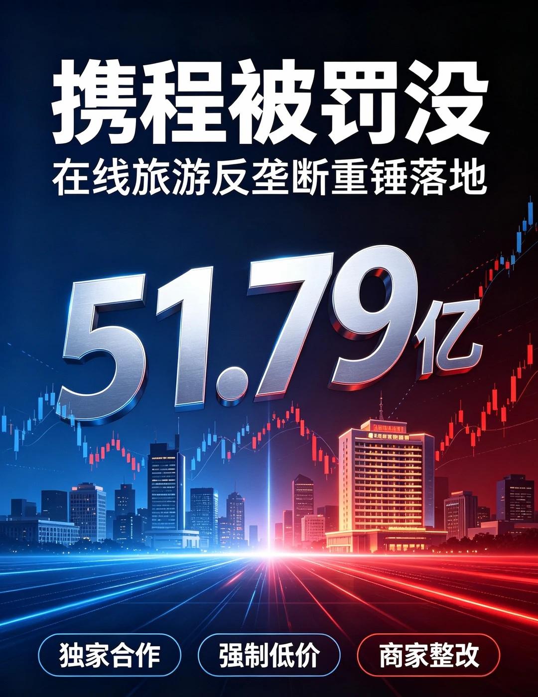 携程51亿罚单，看透当下旅游行业困境
携程51.79亿天价罚单，撕开当下旅游行业