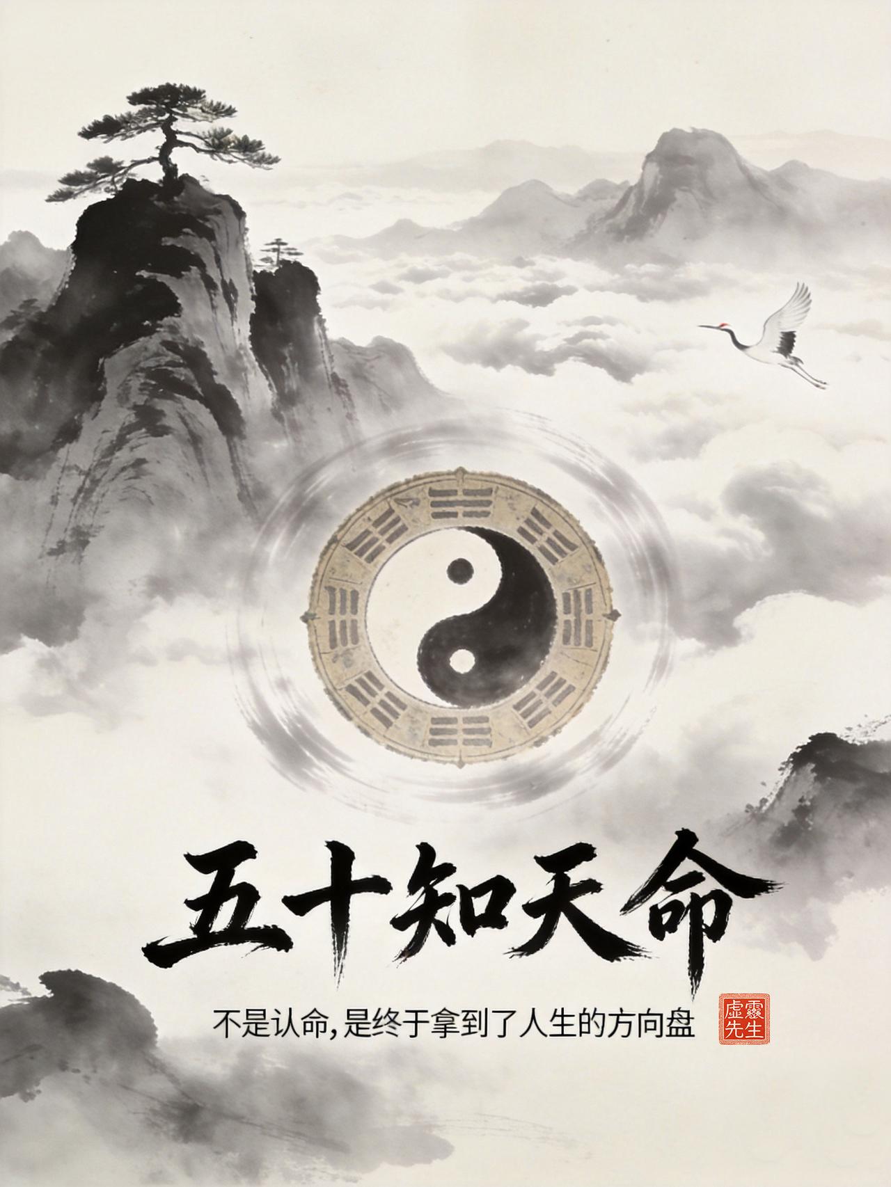 五十知天命，不是认命，是终于拿到了人生的方向盘

孔子说“五十而知天命”，很多人