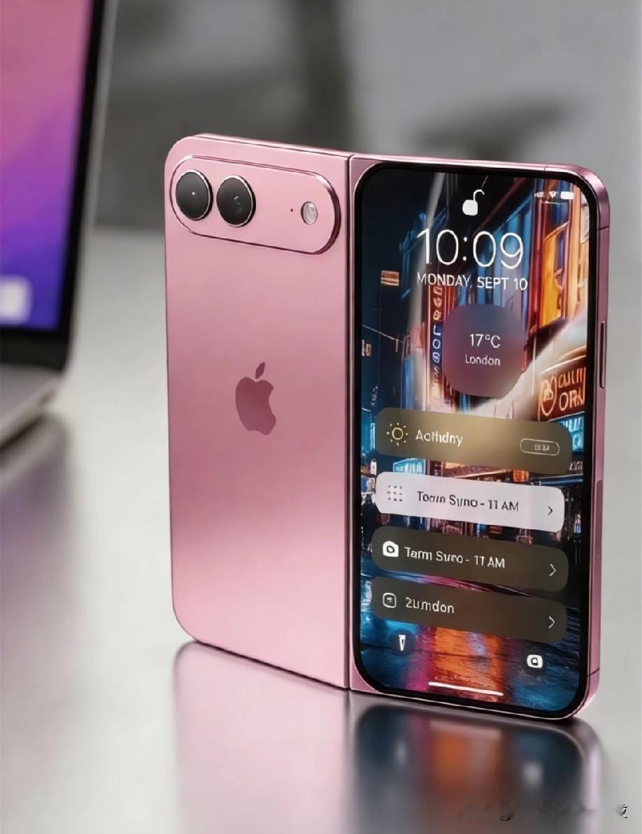 苹果首款折叠屏手机iPhone Fold即将于2026年上市，售价或许高达2万元