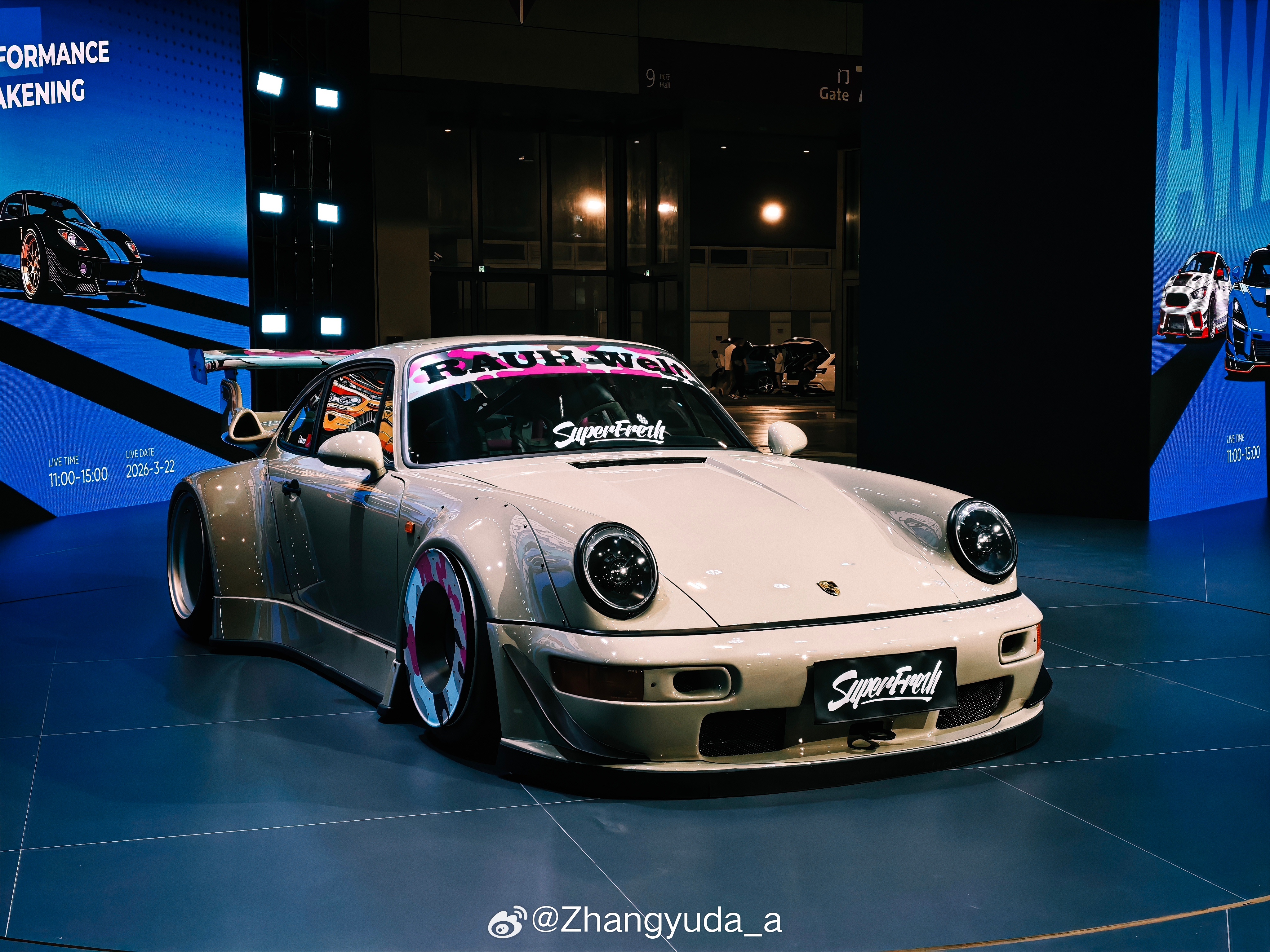 深圳改装车展 964rwb豪车超跑保时捷 深圳·深圳国际会展中心(宝安新馆)