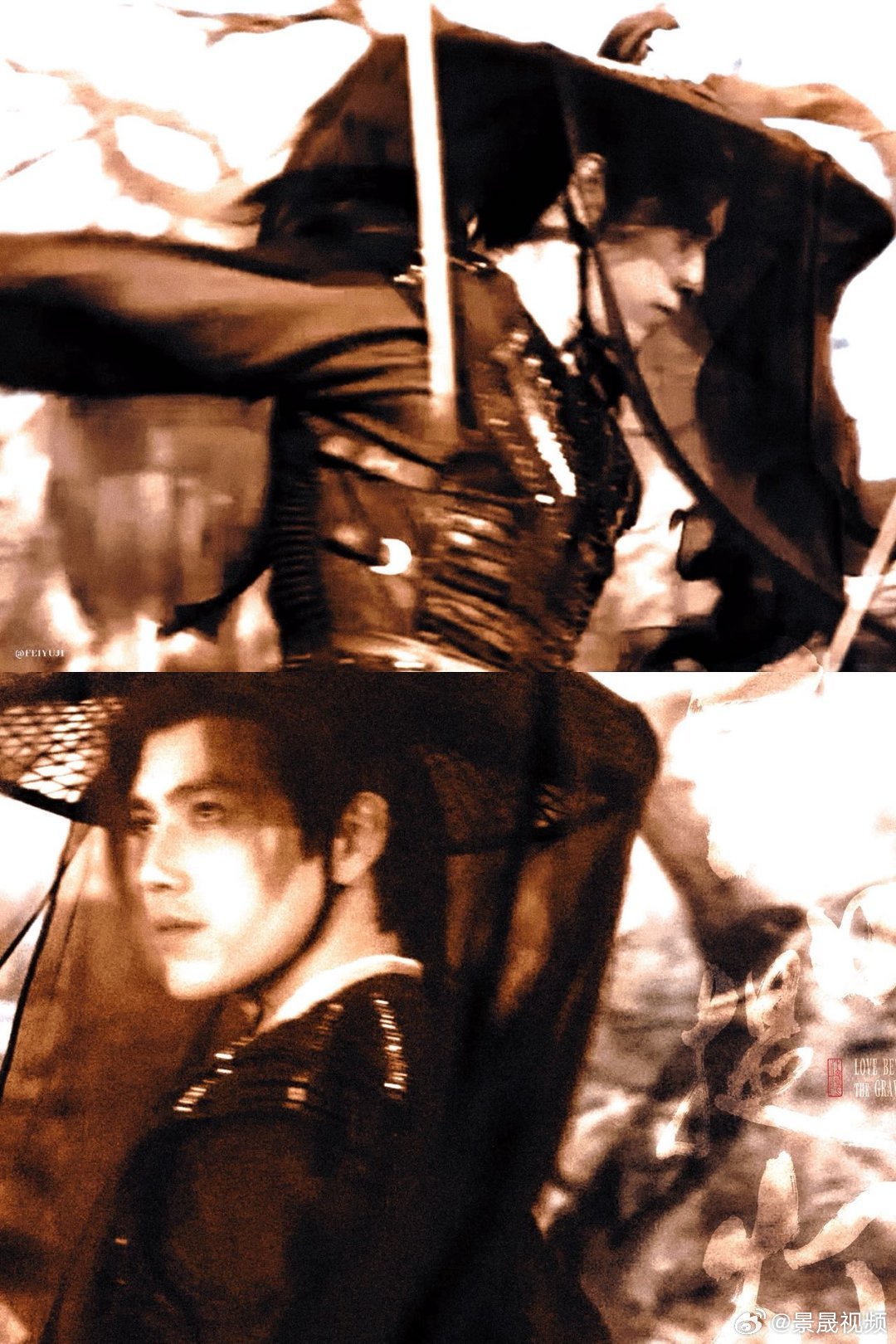 陈飞宇打戏拍到缺氧看完幕后才知有多不易，陈飞宇为拍好打戏连拍数日，亲自调整妆容细