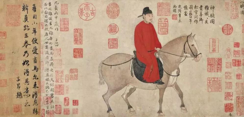 鲜衣怒马少年时
       2026年2月16日马年除夕，看到这幅画震惊了
 