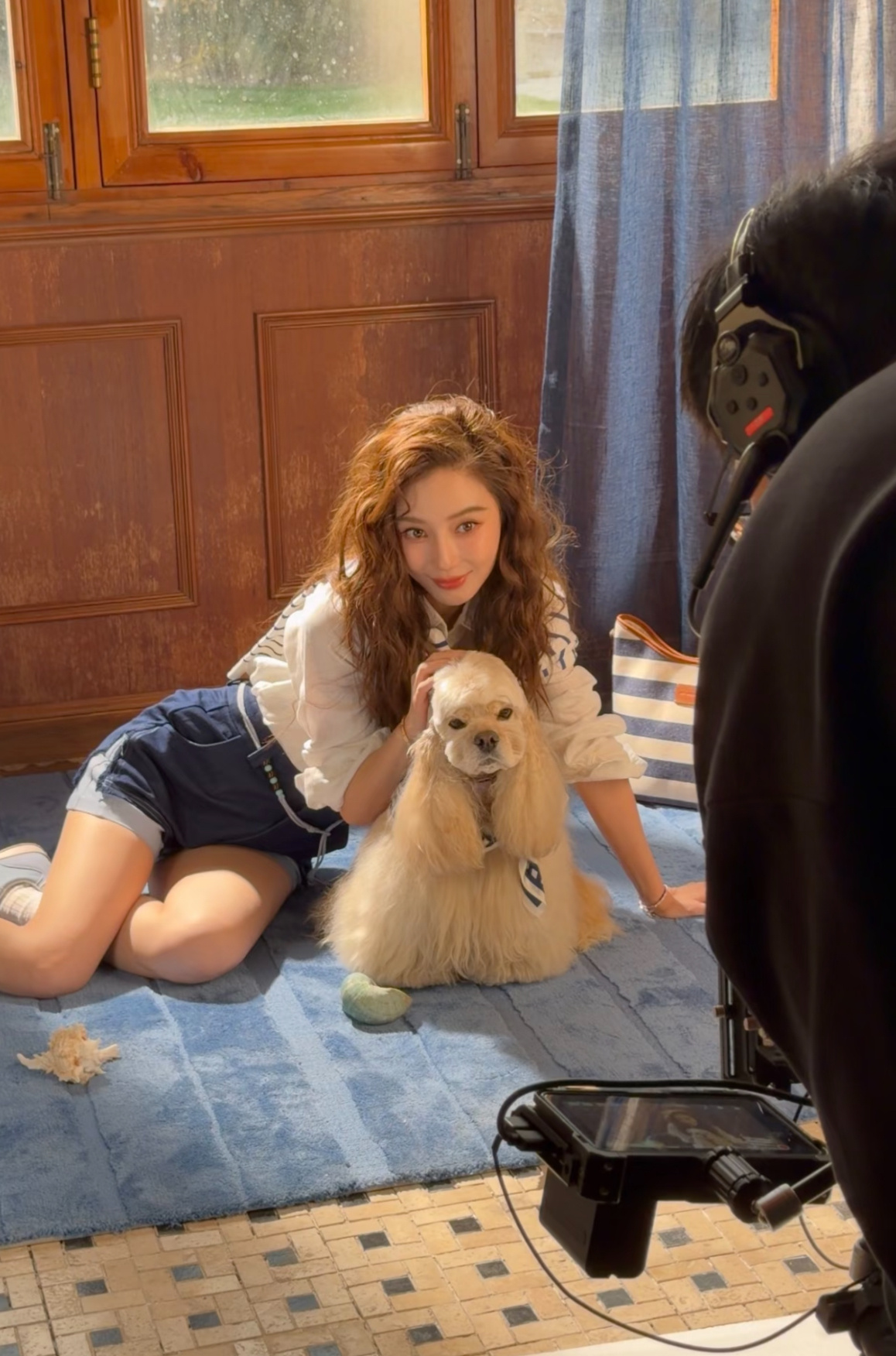 为angelababy守护星愿 星愿生日企划 这个女孩还是那么爱和小动物贴贴～～