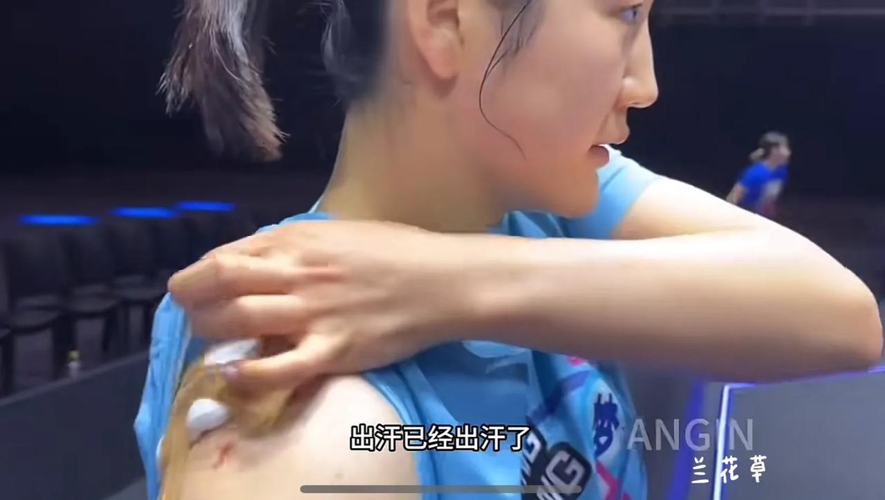 陈梦的日常训练。
每个成功者的背后都是强劲艰苦的训练。成功并不是表面的光鲜，而是