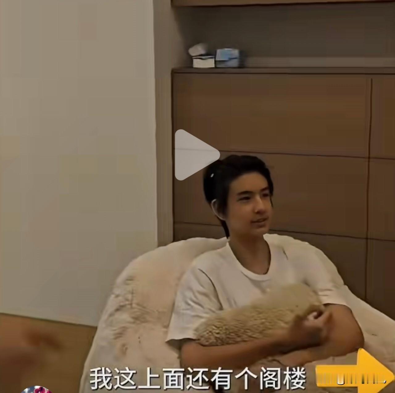 青春期长小胡子的男生无一例外的“丑”，就连董洁的儿子顶顶也不例外。小时候多俊秀的