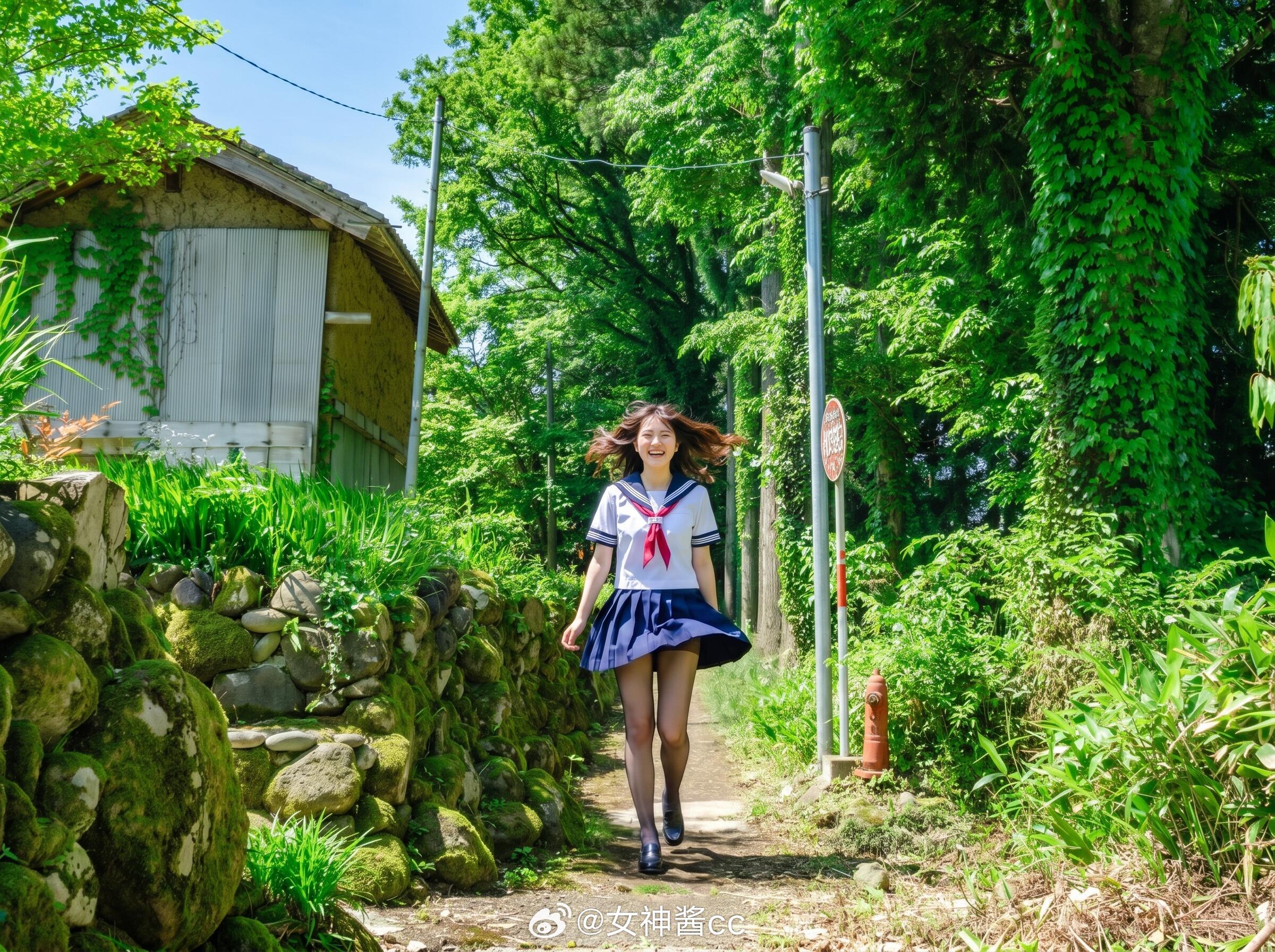 夏天的风，吹来了整个青春 “谁能拒绝夏日稻田里的水稻ootd颜值
