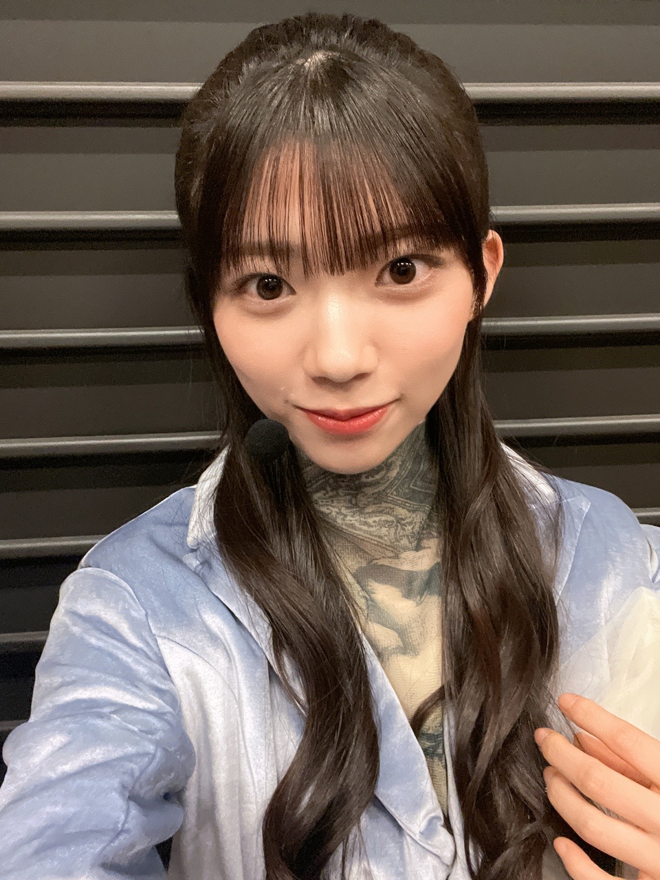 佐藤愛桜「幸阪さんと初のツーショット📷´- お顔が綺麗すぎていつも見とれていま