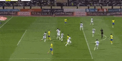 39' 半场传射！C罗头球破门，利雅得胜利2-0哈萨征服