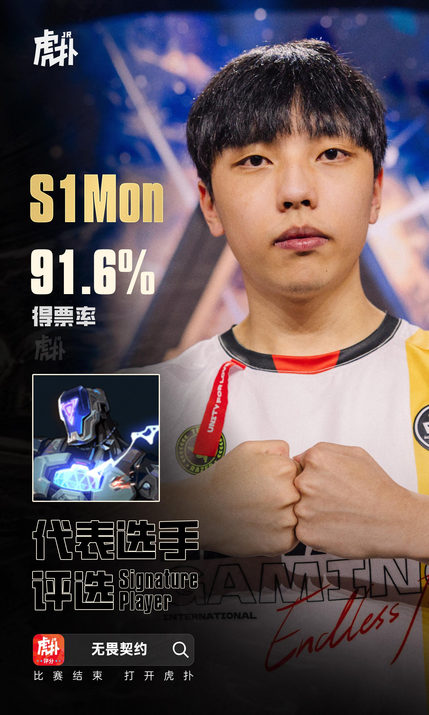 机器人亲自操刀机器人，JRs评选K/O代表选手—S1Mon