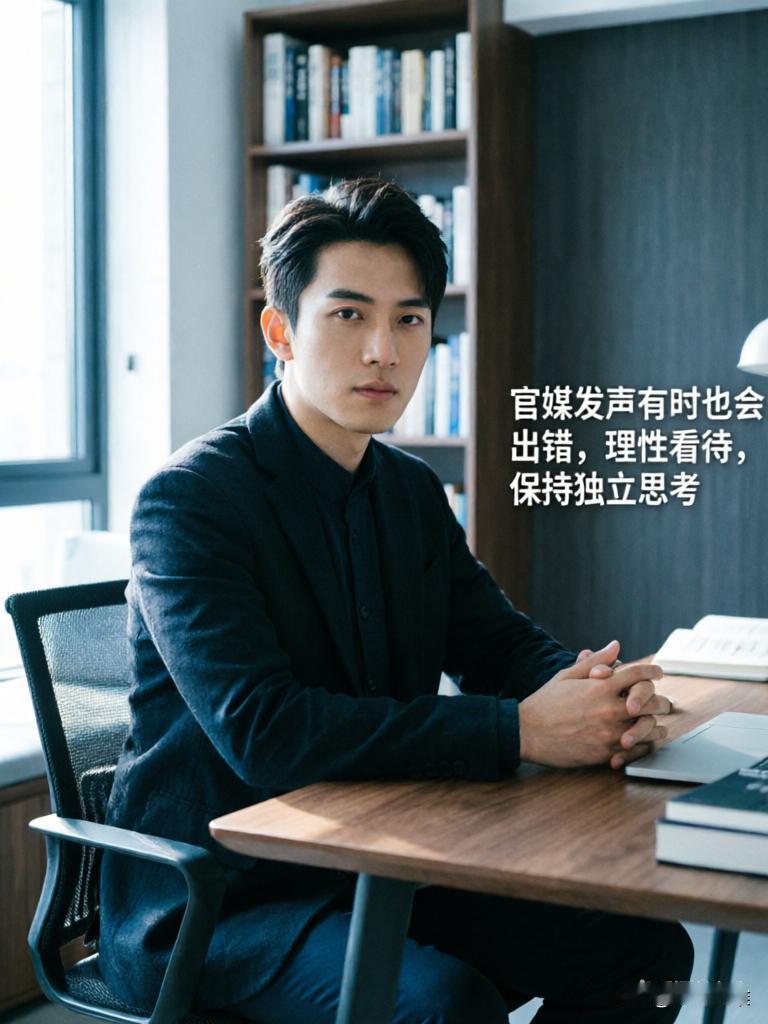别神化！官媒发声，并非永远绝对正确
 
一直以来，很多人陷入一个认知误区：觉得官