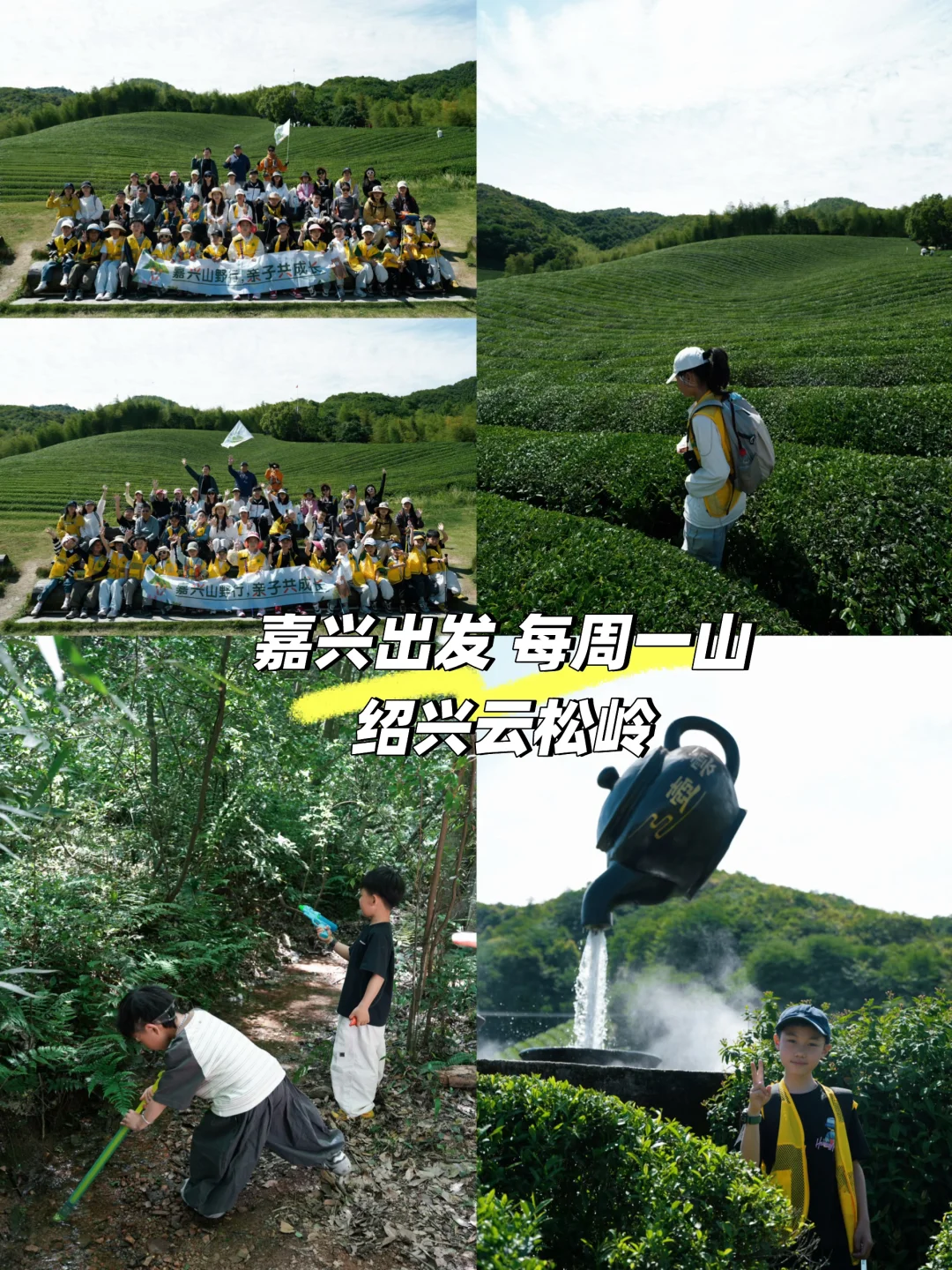 绍兴云松岭徒步｜新手友好🍃茶园吸氧天花板