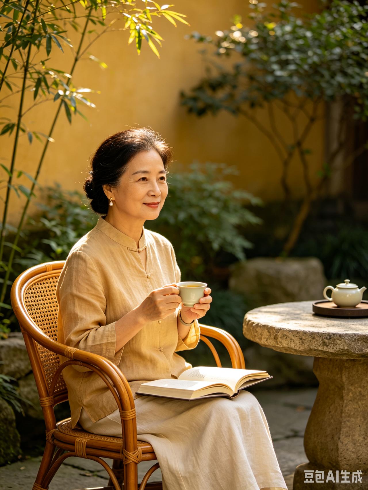 人到五十，最好的心态：静而不争，淡而随缘
 
岁月辗转，一晃已至五十。走过半生风