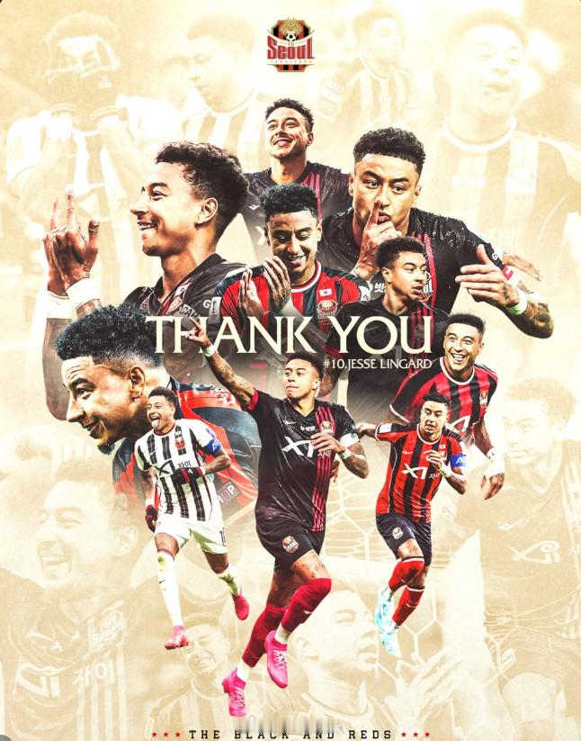 FC首尔官方：感谢林皇过去两年对球队和俱乐部形象的贡献，他将开启下一段挑战！12