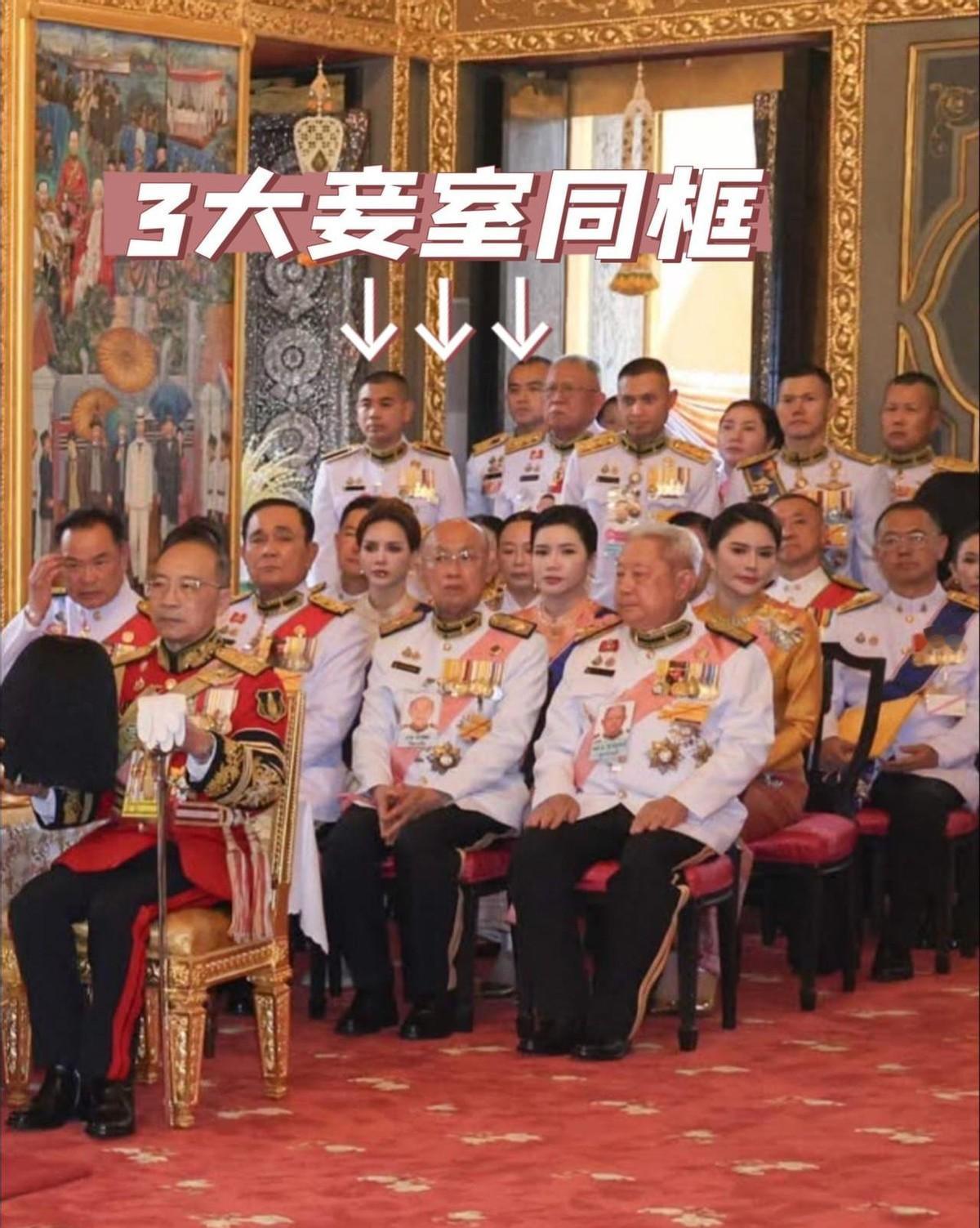 泰国王室这盘棋，真是越来越有看头了。
泰王玛哈的三位新宠妃，欧拉弄、巴帕颂和恰由