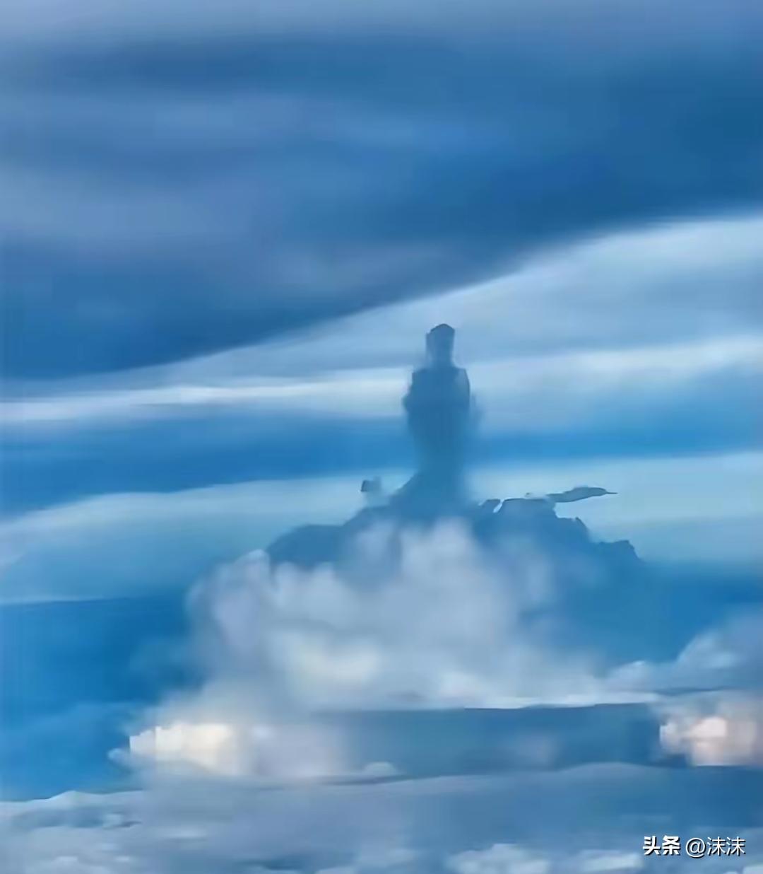 万米高空拍到观音像 真相并不神秘 但确实难得一见
你以为是神迹，结果是科学。5