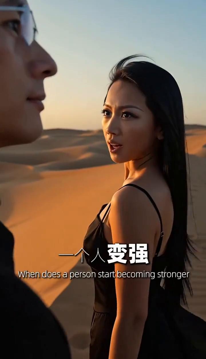 一个人变强从什么时候开始？从不再只怪别人开始。为什么？弱者到处找借口，强者先看自