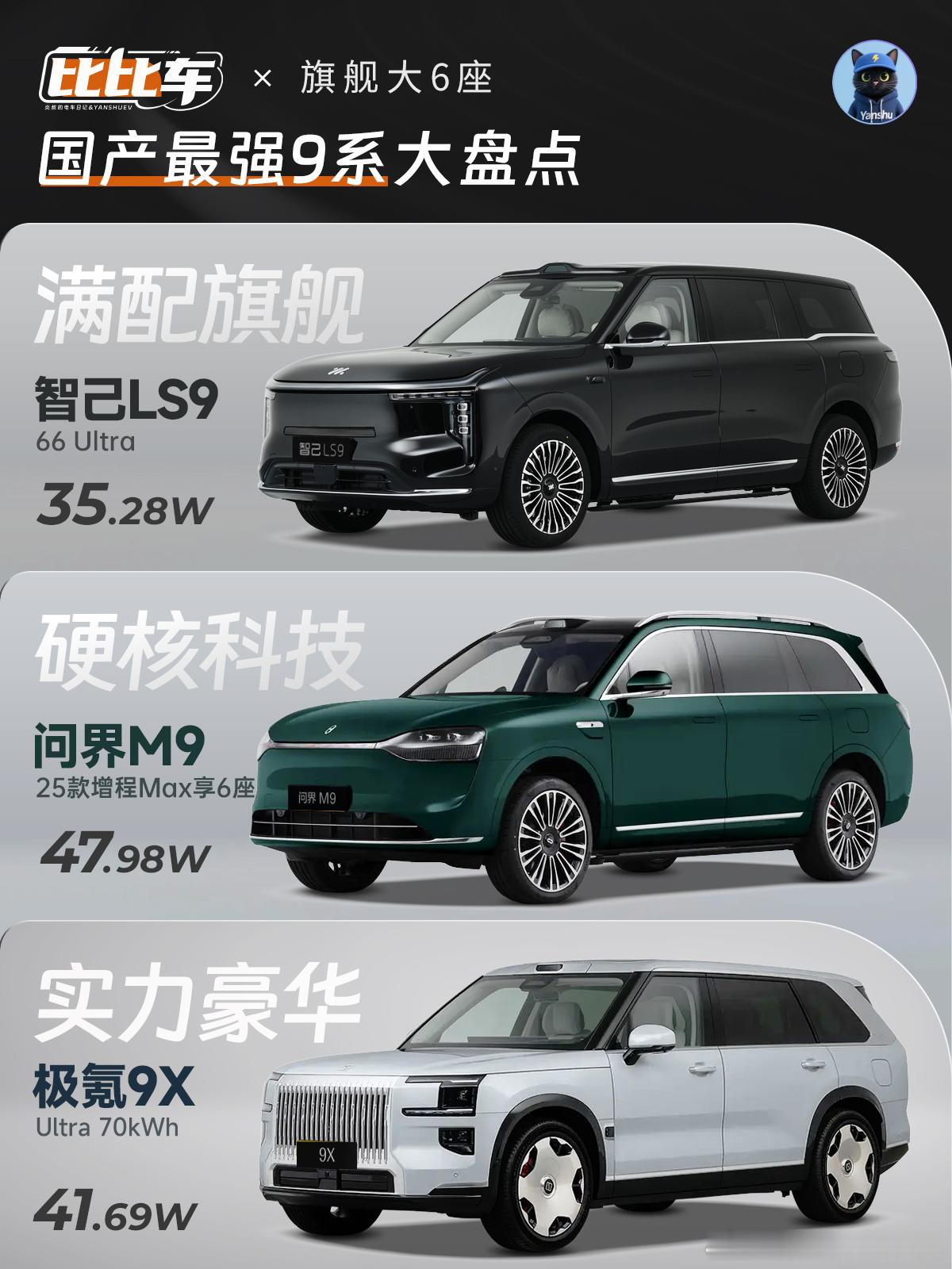 最近大六座SUV市场又热闹起来了。今天聊聊刚上市的“陆家嘴大揽胜”智己LS9 6