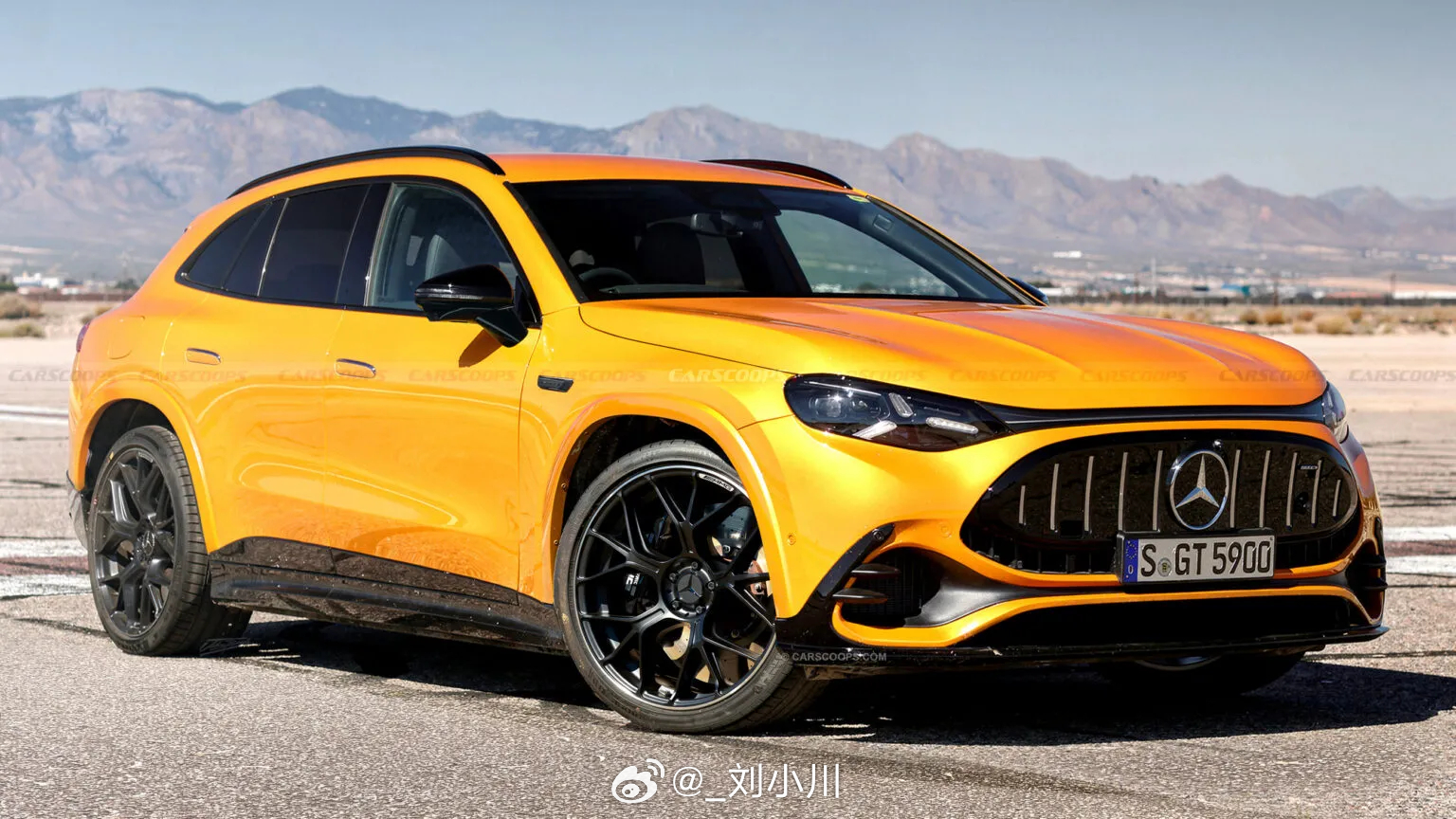 全新奔驰AMG旗舰电动SUV渲染图 梅赛德斯-奔驰AMG GT已经发布（图1至图