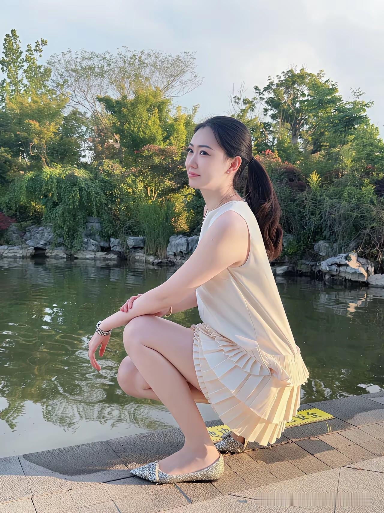 穿搭是情绪的延伸，一身舒服的浅色系，总能让人在忙碌的生活里，找到片刻的平静与松弛