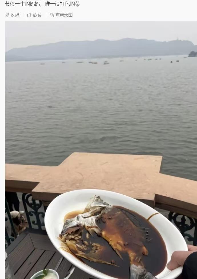 西湖醋鱼，十几年前去杭州吃着挺好吃的啊！！！现在改菜方了？？？ 海阔试车超话 ​