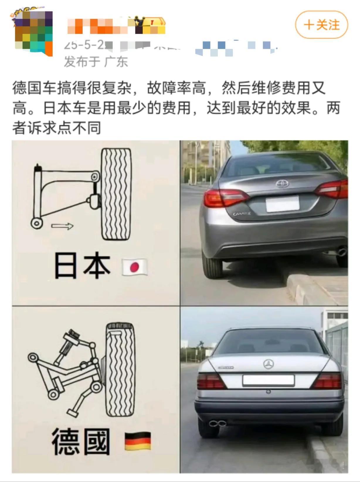 德国车和日本车的差别，真的是这样吗?