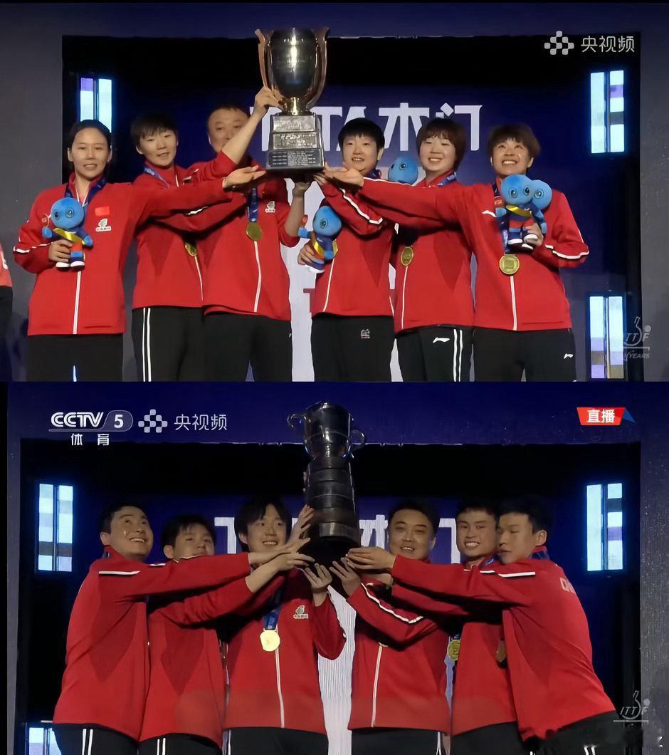 伦敦世乒赛国乒双冠双冠加冕，国乒无双！男团12连冠，女团7连冠，中国红闪耀伦敦?