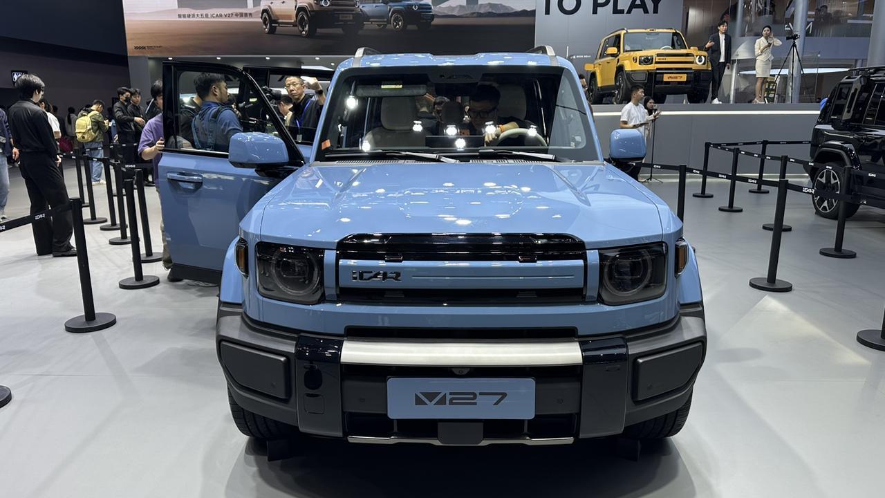 iCAR V27真的是越看越好看！
iCAR整个品牌越走越有性格
复古味道够浓，